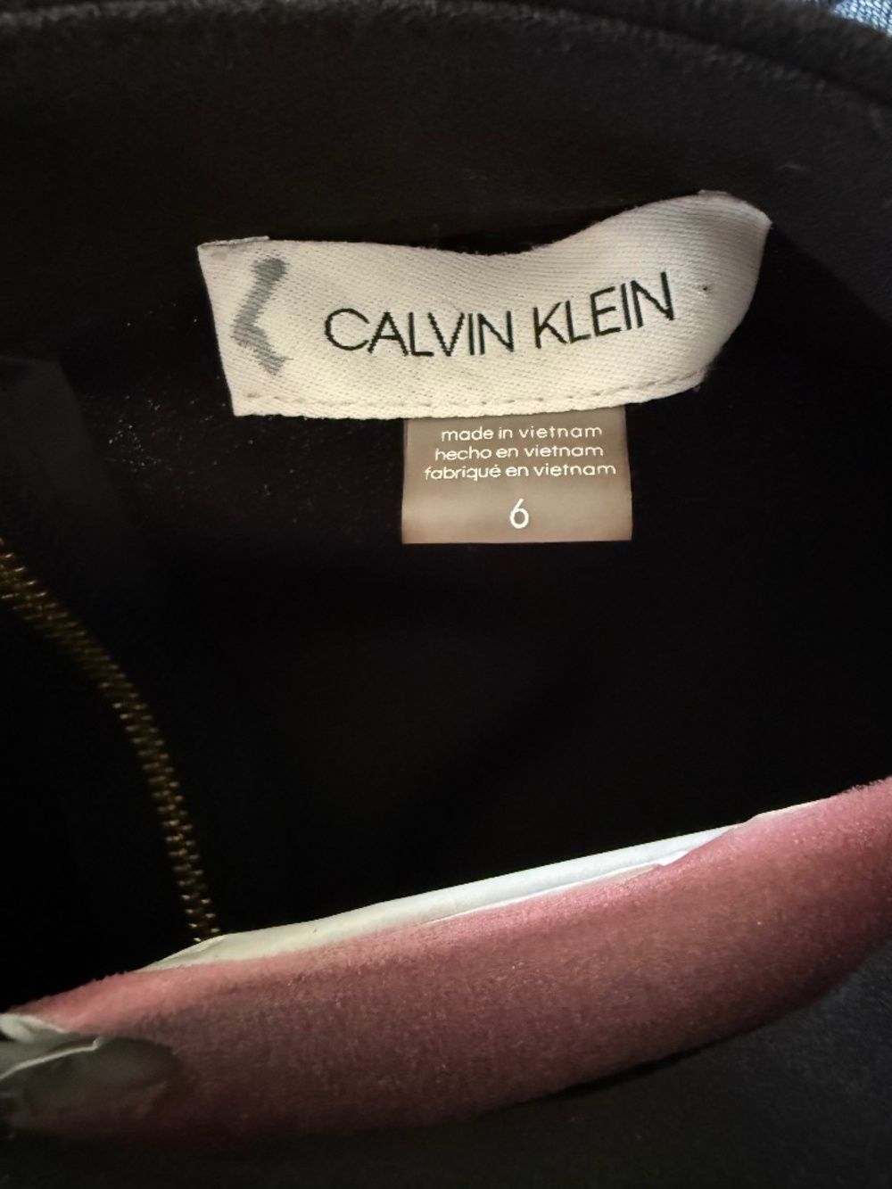 Beautiful Calvin Klein Black Dress